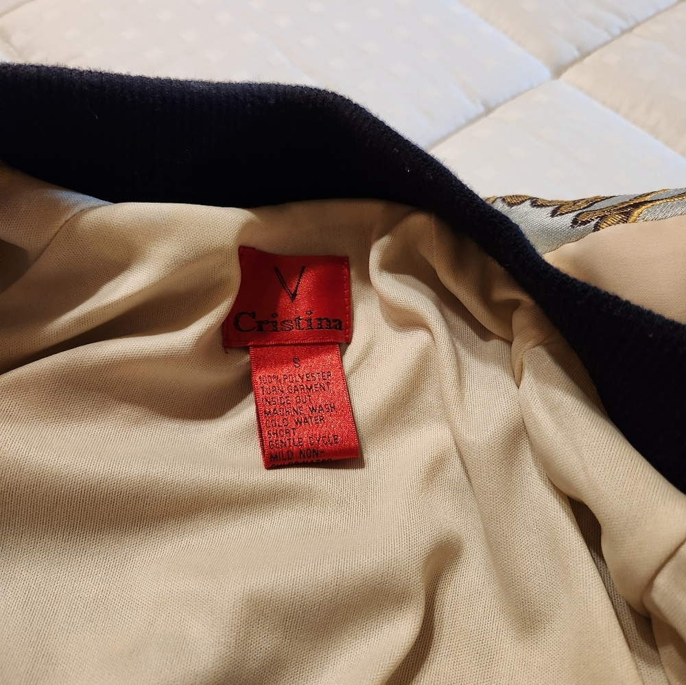 Brocade Bomber Jacket